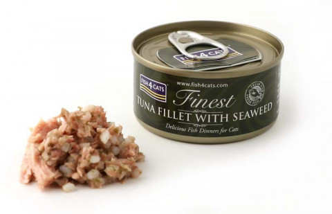 FISH4CATS Filet tuńczyka z algami - mokra karma dla kota - 70g - Galeria zdjęcie 2