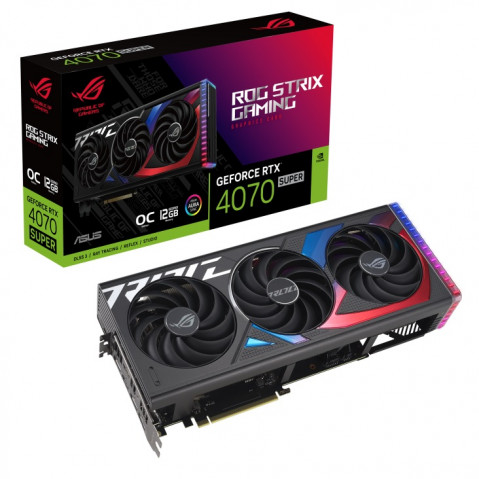 Karta graficzna ASUS ROG Strix GeForce RTX 4070 SUPER OC 12GB GAMING - Galeria zdjęcie 1