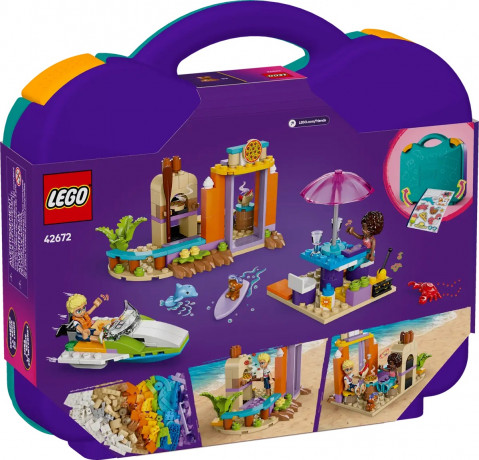 LEGO FRIENDS 42672 Kreatywna walizka plażowa - Galeria zdjęcie 2