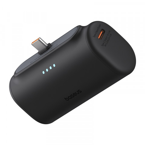Powerbank Baseus Compact 5000mAh USB-C (czarny) - Galeria zdjęcie 6