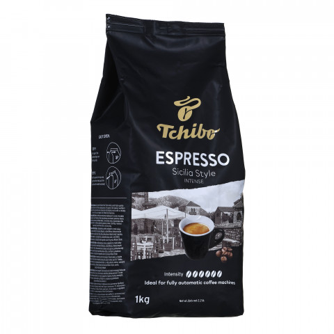 Kawa Ziarnista Tchibo Espresso Sicilia Style 1KG - Galeria zdjęcie 3