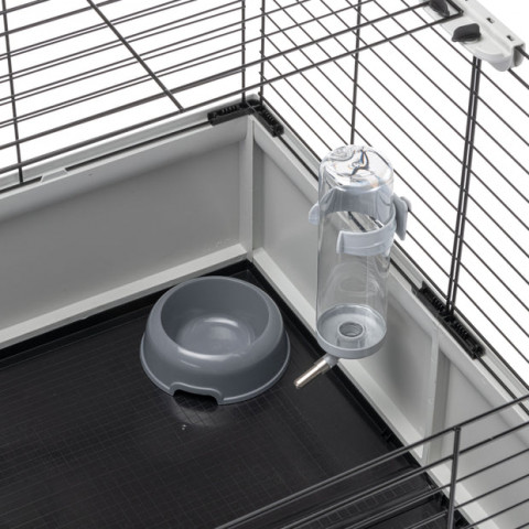 FERPLAST Modular 1 - klatka dla królika i świnki morskiej - 74 x 72 x 56cm - Galeria zdjęcie 4