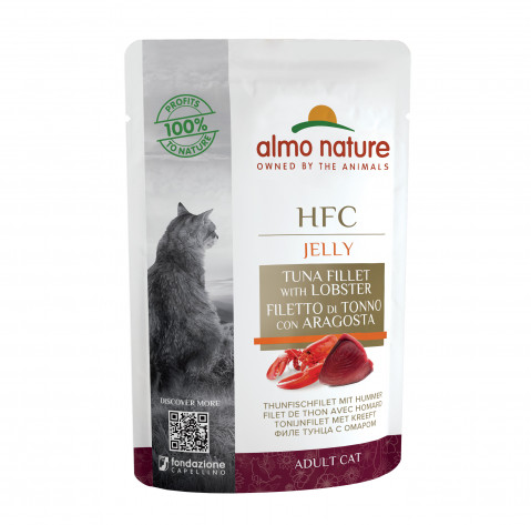 ALMO NATURE HFC Cuisine filet z tuńczyka z homarem - mokra karma dla kota - 55g - Galeria zdjęcie 1