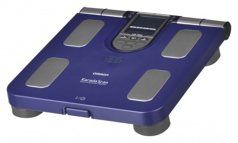 Waga z analizatorem składu ciała Omron Body Comp Monitor BF511 Blue HBF-511B-E - Galeria zdjęcie 4