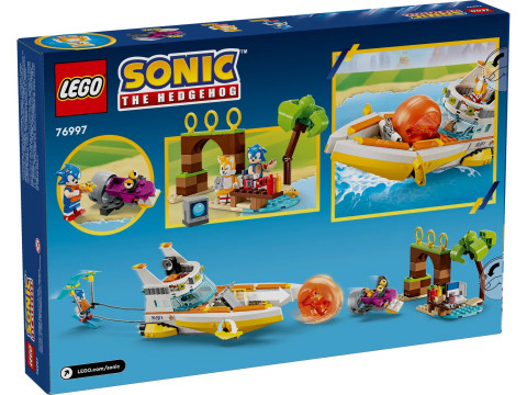 LEGO Sonic 76997 Tails i przygoda na łodzi - Galeria zdjęcie 2
