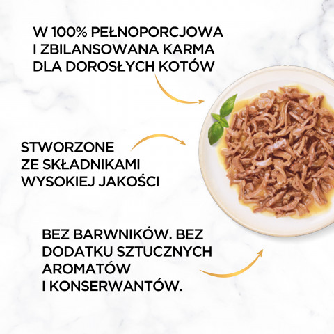 PURINA Gourmet Gold Succulent Delights Kurczak - mokra karma dla kota - 85g - Galeria zdjęcie 6