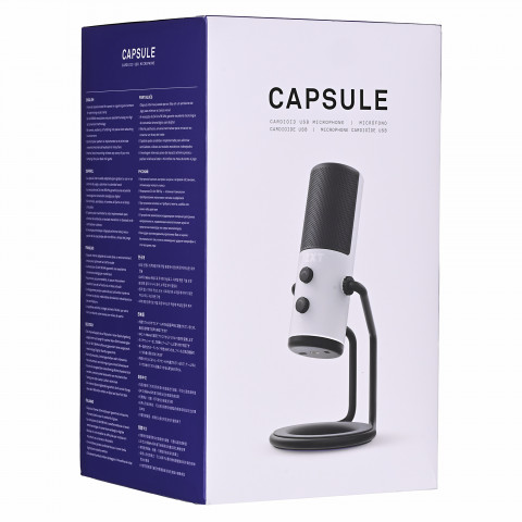 NZXT MIKROFON NZXT CAPSULE BIAŁY USB-C - Galeria zdjęcie 13