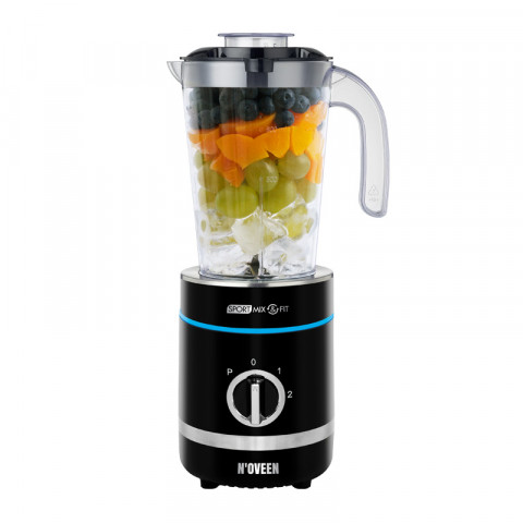 Blender Noveen Sport Mix & Fit SB2000 Xline Black Kielich - Galeria zdjęcie 2