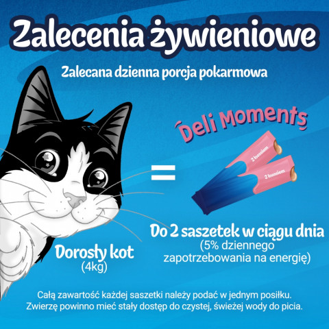 PURINA Felix Deli Moments Łosoś - przysmak dla kota - 4x10g - Galeria zdjęcie 6