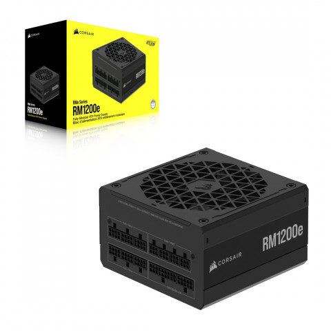 Corsair Zasilacz RM1200e PCIe5.1 80+GOLD F.MODULAR ATX3.1 - Galeria zdjęcie 2