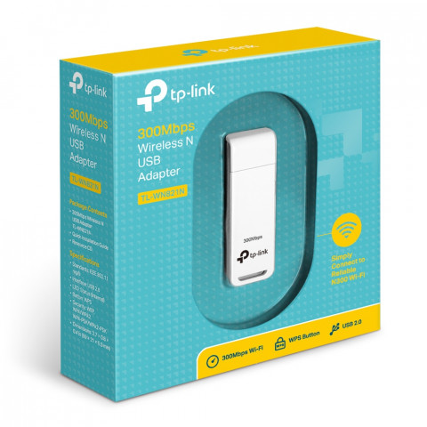 Karta Sieciowa TP-LINK TL-WN821N Bezprzewodowa USB - Galeria zdjęcie 3