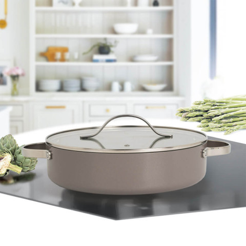 Garnek z pokrywką 28 cm 3,9L MAESTRO MR-4009-28S - Galeria zdjęcie 2