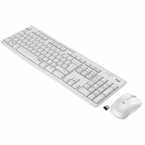 ZESTAW LOGITECH MK295 ( US ) Silent Wireless White - Galeria zdjęcie 1