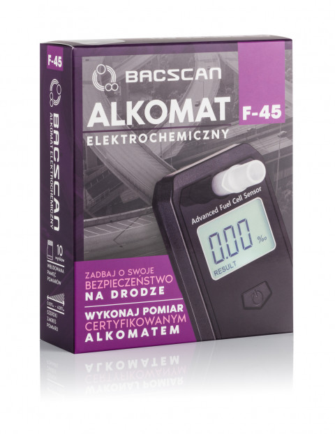 Alkomat elektrochemiczny BACscan F-45 - Galeria zdjęcie 4