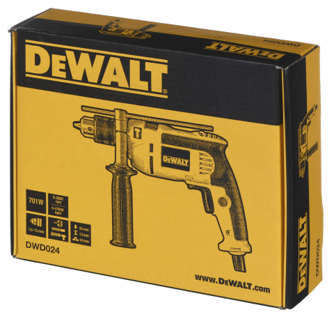 Wiertarka udar.650W 13mm D21710 DEWALT - Galeria zdjęcie 12