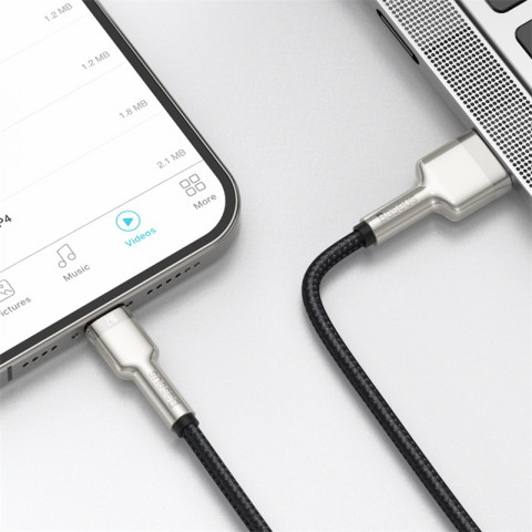 BASEUS CAFULE KABEL USB DO LIGHTNING 2.4A, 1M (CZA - Galeria zdjęcie 7