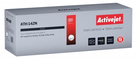 Activejet ATH-142N Toner do drukarki HP, Zamiennik HP 142A HP142A W1420A; Supreme; 950 stron; czarny; z chipem - Galeria zdjęcie 1