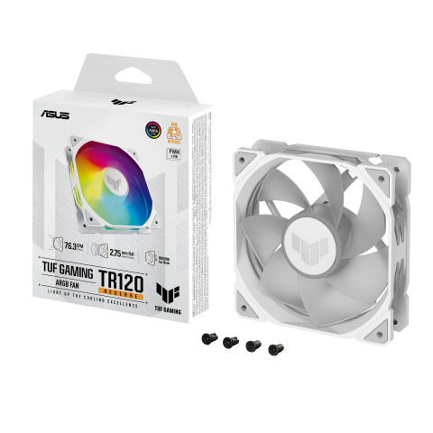 Wentylator ASUS TUF GAMING TF120 ARGB WHITE - Galeria zdjęcie 9