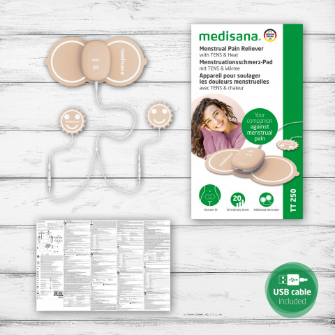Urządzenie do uśmierzania bólów menstruacyjnych Medisana TT 250 - Galeria zdjęcie 9