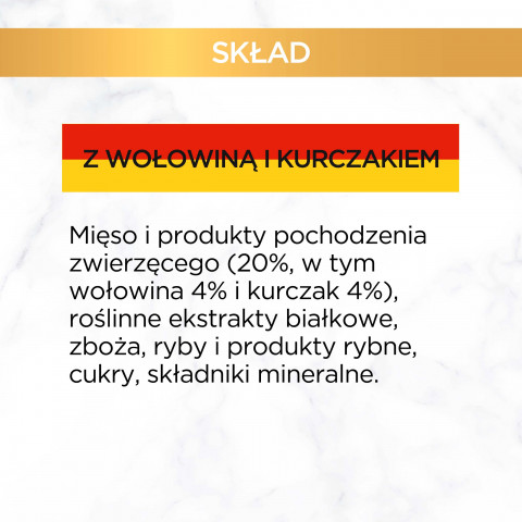 Gourmet Gold MIX SMAKÓW MIĘSNYCH - mokra karma dla kota - 24x85 g - Galeria zdjęcie 43