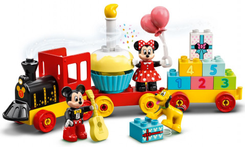 LEGO DUPLO 10941 Urodzinowy pociąg myszek Miki i Minnie - Galeria zdjęcie 2