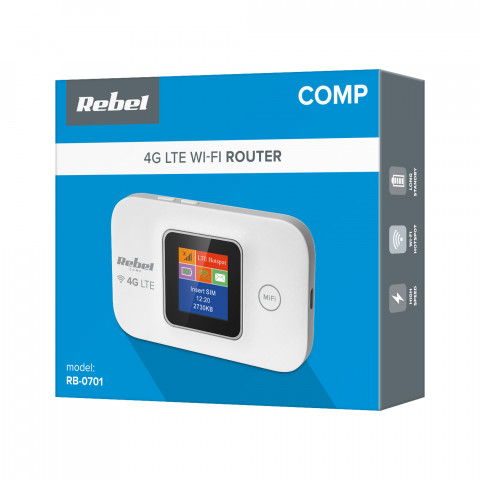 REBEL MODEM-MIFI ROUTER 4G LTE - Galeria zdjęcie 3