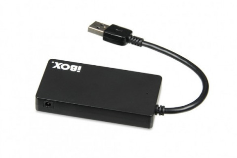 HUB I-BOX USB 3.0 CZARNY 4-PORTY, SLIM - Galeria zdjęcie 2