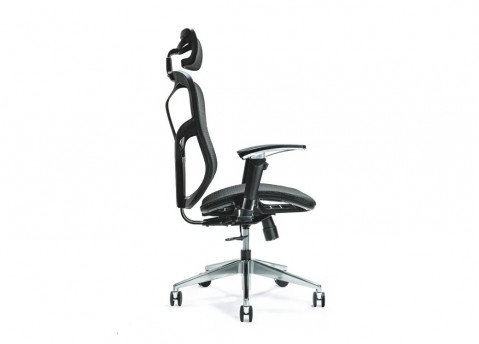 Ergonomiczny fotel biurowy ERGO 500 czarny - Galeria zdjęcie 2