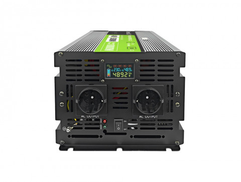 GREEN CELL PRZETWORNICA LCD 48V 5000W/10000W SINUS - Galeria zdjęcie 3