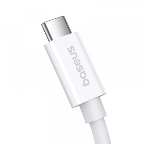 Kabel Baseus Superior Typ C-Typ C 240W 1m (biały) - Galeria zdjęcie 2