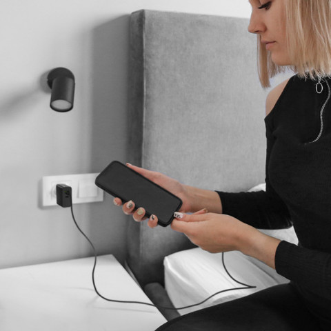 QOLTEC ŁADOWARKA SUPER QUICK PD | 1XUSB-C | 1XUSB - Galeria zdjęcie 3