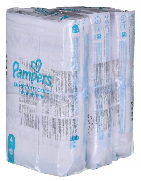 Pieluszki Pampers Premium 4, 8-14kg 174 szt. - Galeria zdjęcie 2
