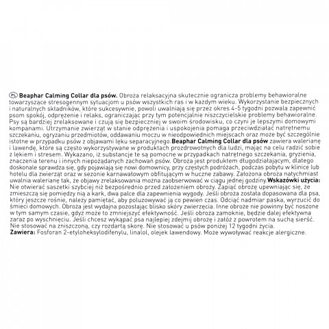 Beaphar - obroża relaksacyjna dla psów - Galeria zdjęcie 3