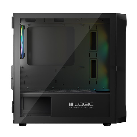 LOGIC OBUDOWA PORTOS ARGB MINI USB 3.0 BLACK - Galeria zdjęcie 13