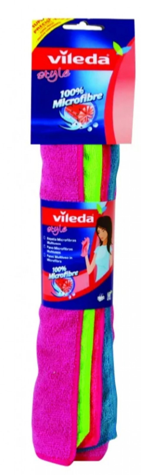 Ściereczka Vileda Mikrofibr COLORS EXTRA LARGE 4szt - Galeria zdjęcie 13