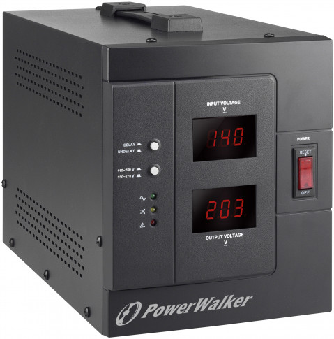POWER WALKER STABILIZATOR NAPIĘCIA AVR 3000 SIV FR - Galeria zdjęcie 2