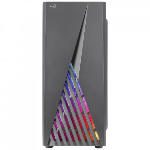 Obudowa AEROCOOL PGS DELTA-A-BK-v1 RGB czarna - Galeria zdjęcie 2