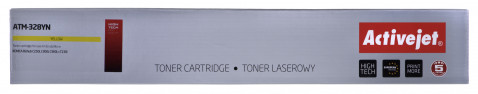 Activejet ATM-328YN Toner do drukarki Konica Minolta, zamiennik Konica Minolta TN328Y; Supreme; 28000 stron; żółty. - Galeria zdjęcie 2