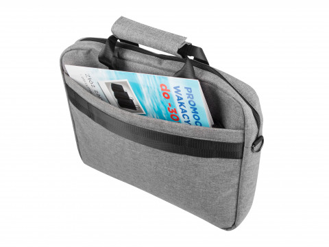 Natec torba na notebooka MUSTELA 15.6'' Szara - Galeria zdjęcie 10