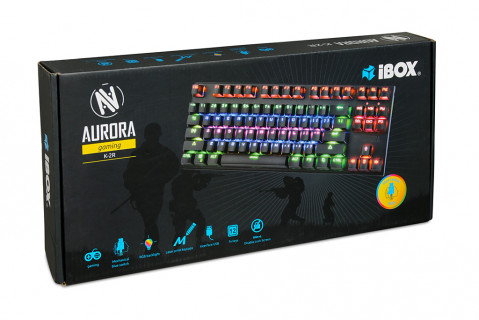 KLAWIATURA I-BOX AURORA K-2R RGB, MECHANICZNA - Galeria zdjęcie 43
