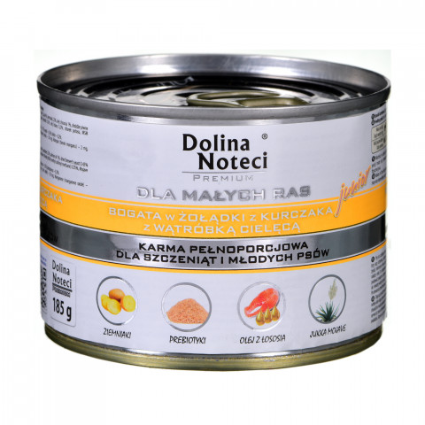 Dolina Noteci Premium Junior żołądki i wątróbka185g - Galeria zdjęcie 1