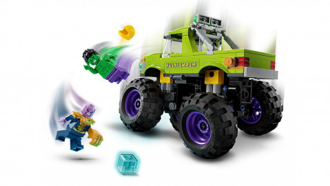 LEGO Marvel Super Heroes 76312 Monster truck Hulka kontra Thanos - Galeria zdjęcie 4