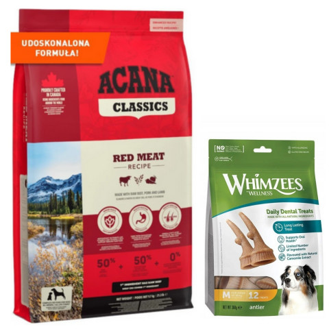 ACANA Classics Red Meat - sucha karma dla psa - 9,7kg + przysmak GRATIS! - Galeria zdjęcie 1
