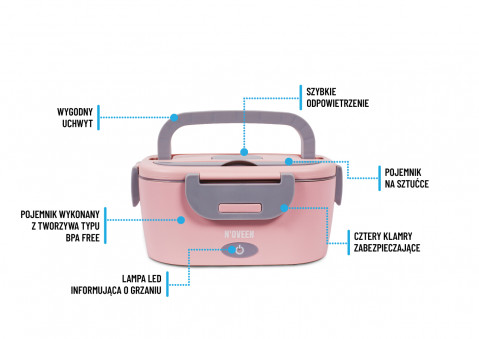 Lunch Box Noveen LB755 Glamour - Galeria zdjęcie 9