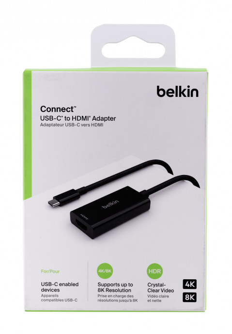 Adapter Belkin Connect USB-C to HDMI 2.1 Adapter (8K, 4K, HDR compatible) - Galeria zdjęcie 5