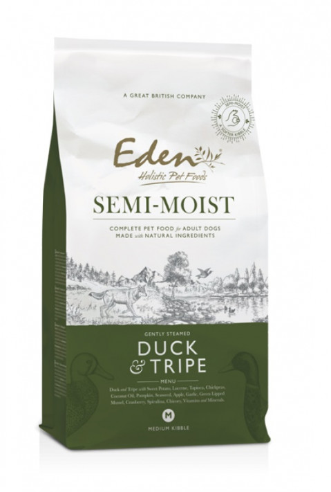 EDEN Semi-Moist Duck & Tripe - półwilgotna karma dla psa - 10kg + GRATIS! - Galeria zdjęcie 3