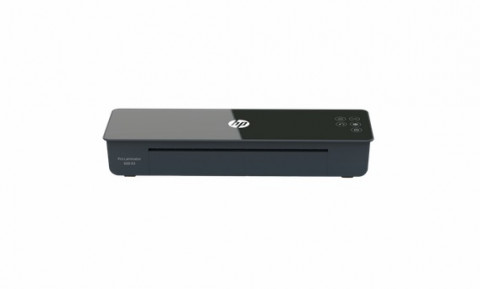 HP Laminator PRO LAMINATOR 600 A4, na zimno/gorąco, prędkość 60cm/min + 15 folii: 3xA4, 4xA5, 4xA6, 4xB-CARD, czarny - Galeria zdjęcie 2