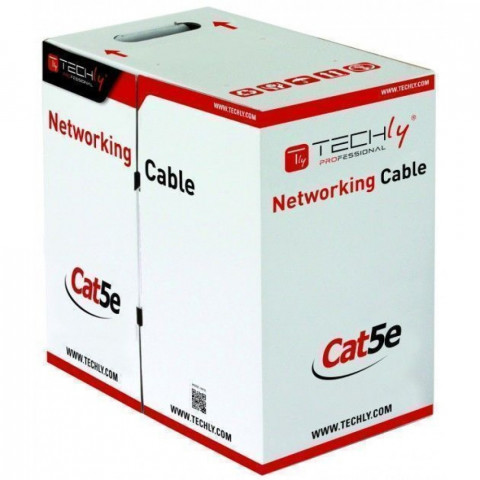 TECHLY SKRĘTKA F/UTP CAT5E DRUT 305M CCA ZEWNĘTRZN - Galeria zdjęcie 1
