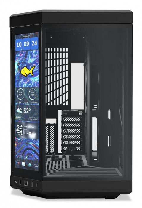 Hyte Y70 Midi Tower Touch Infinite - Pitch Black - Galeria zdjęcie 2