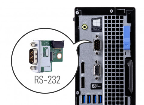 DELL OptiPlex 5060 i5-8500 16GB 256GB SSD SFF Win10pro dołożony specjalny moduł RS-232 UŻYWANY - Galeria zdjęcie 5